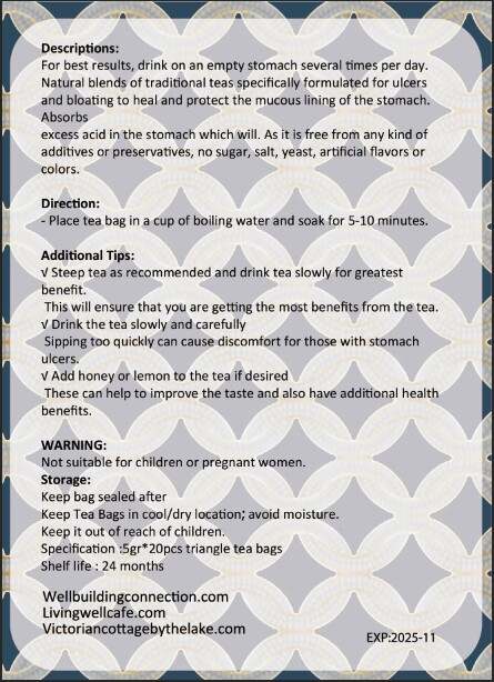 Ulcer & Bloating Healing Tea